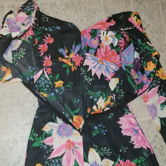 VINTAGE maxi bold floral dress by THE COMP… - Picture 7 of 8